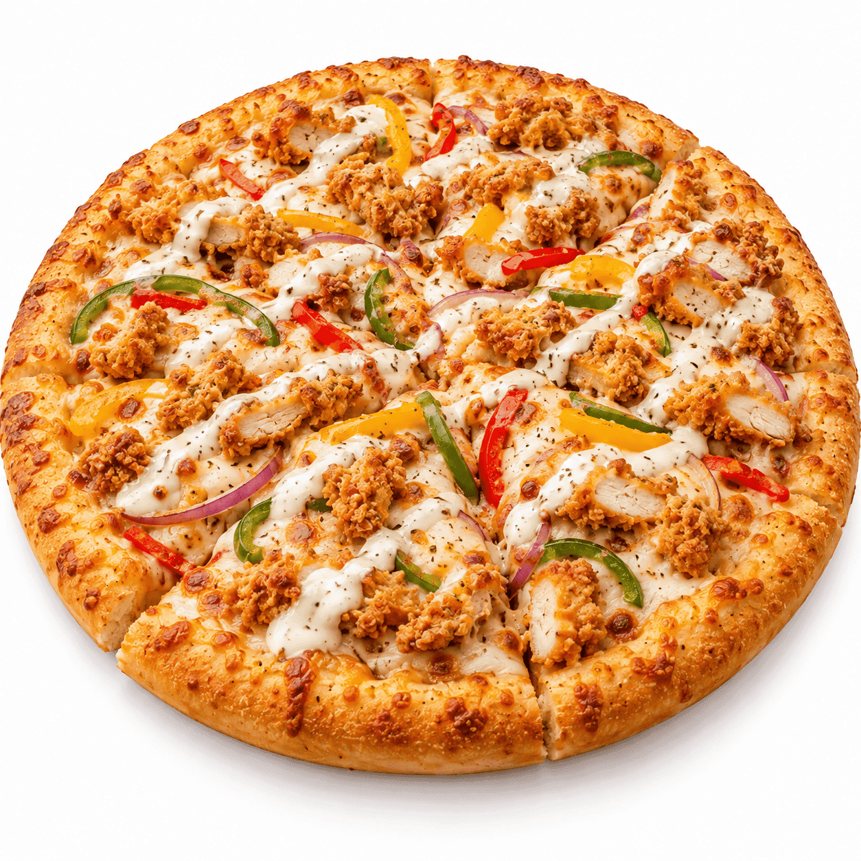 Chicken Ranch Pizza